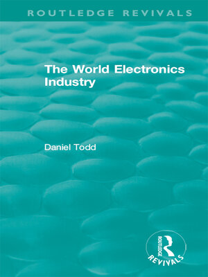 cover image of Routledge Revivals